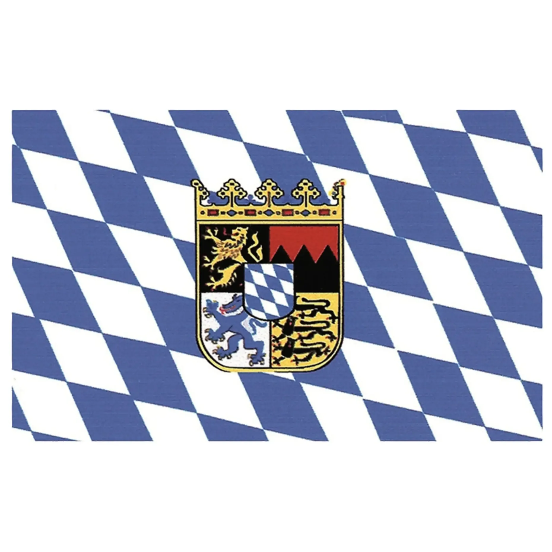 A. Blöchl - Flagge Bayern Wappen