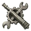 ASMC - Pin Mini Metall Abzeichen Instandsetzung