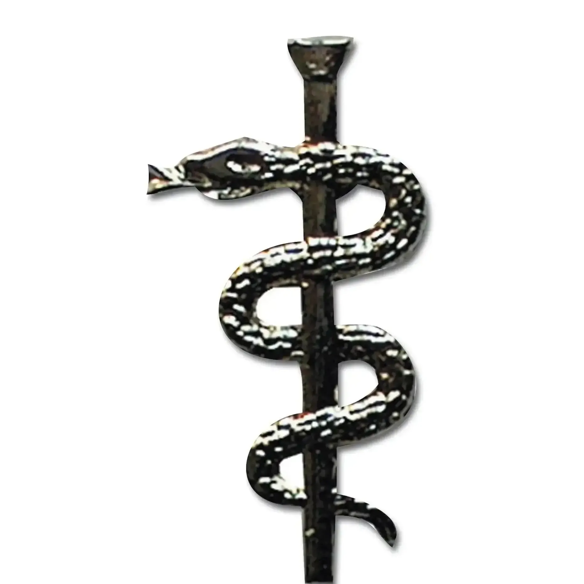 ASMC - Pin Mini Metall Abzeichen Aeskulap-Stab