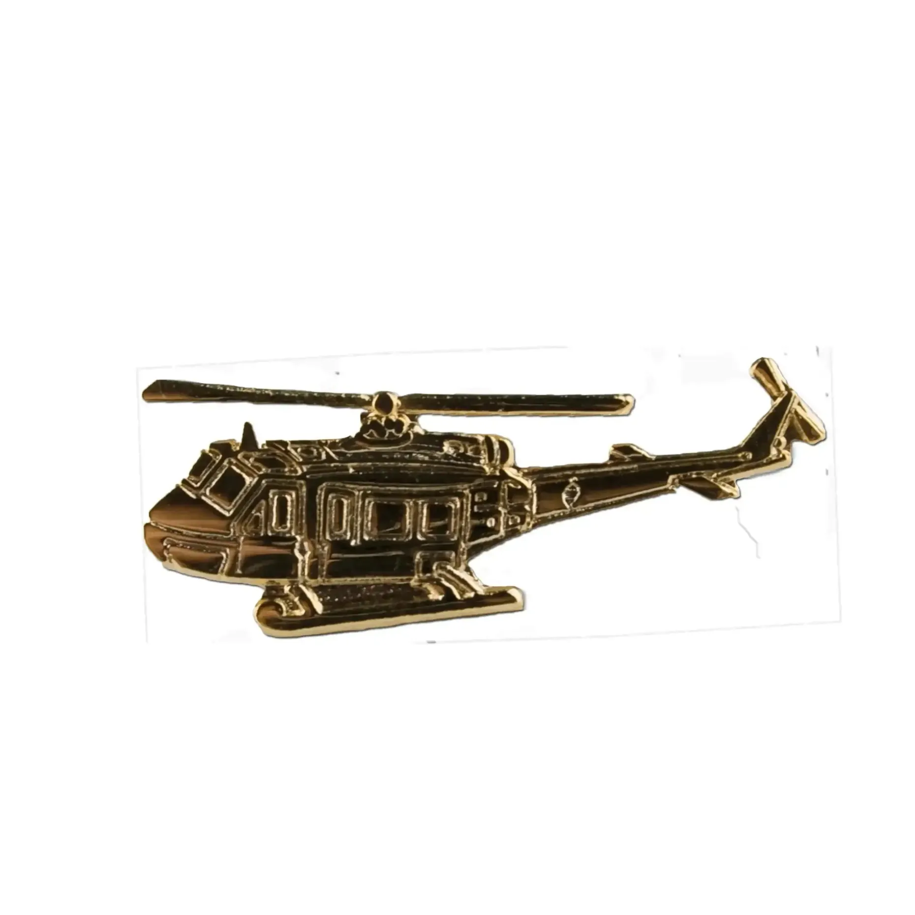 ASMC - Pin Mini Metall Fahrzeuge Bell Hubschrauber