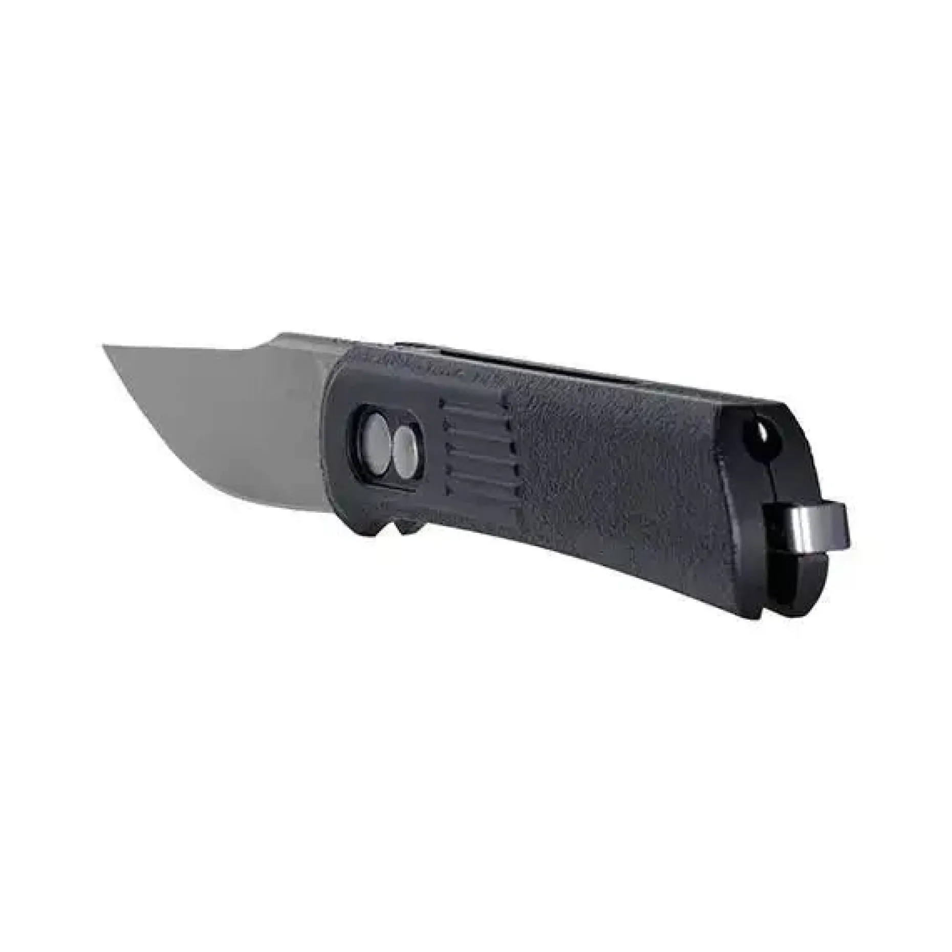 Böker plus - Taschenmesser Alluvial Satin schwarz silberfarben