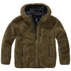 Brandit - Kinder Jacke Kids Teddyfleece Jacke Hooded