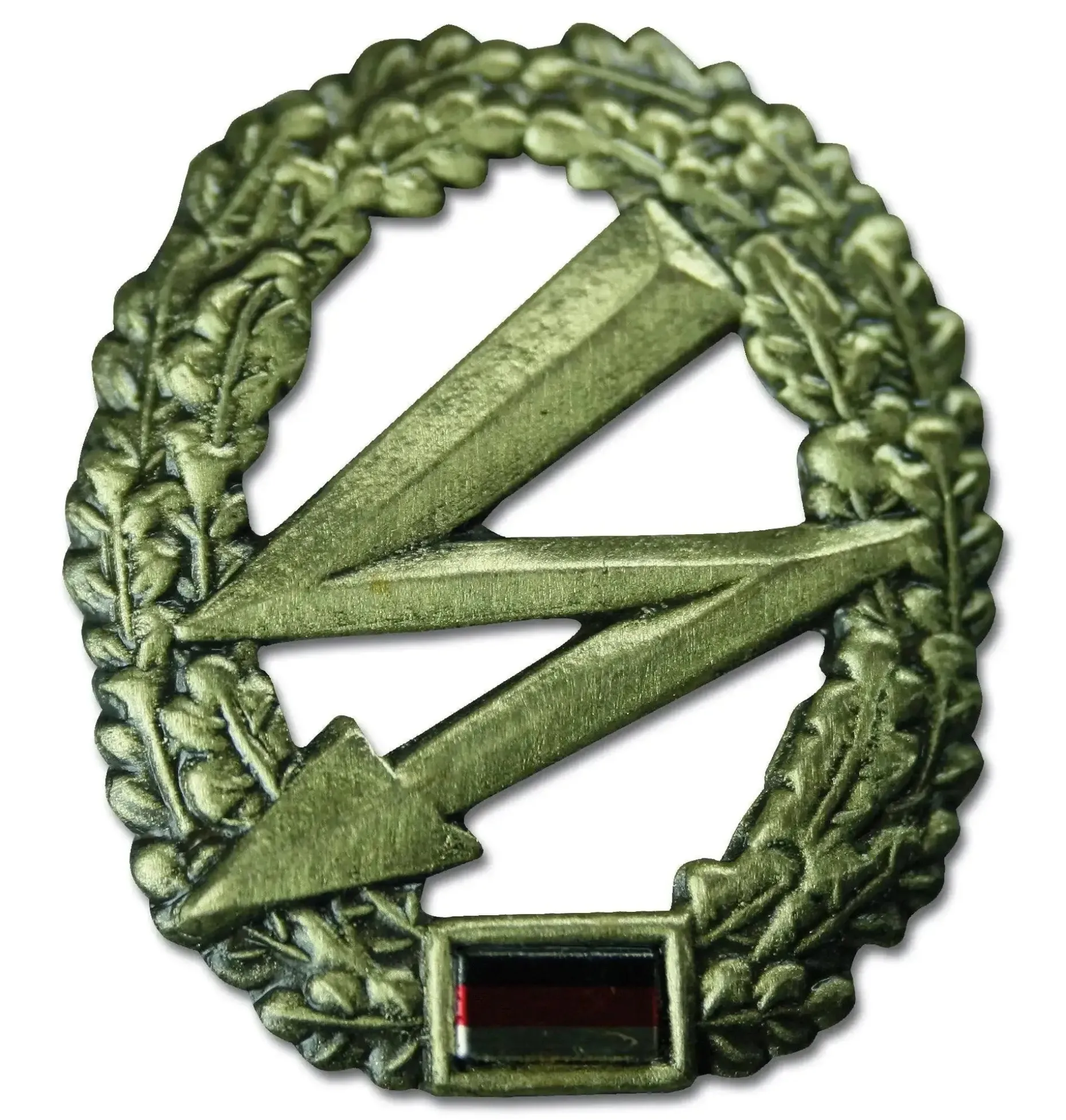 Bundeswehr Original - Abzeichen BW Barett Fernmeldetruppe