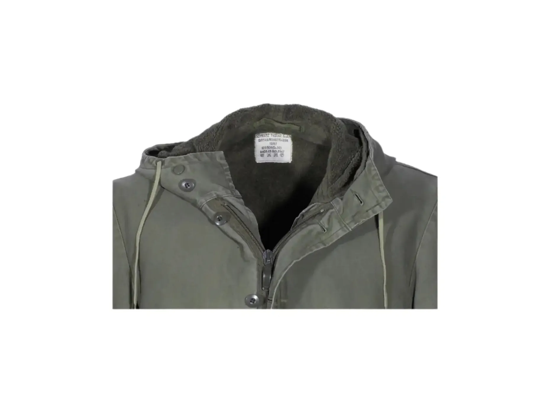 Bundeswehr Original - BW Parka lang mit Futter gebraucht