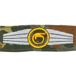 Bundeswehr Original - BW Tätigkeitsabzeichen ABC-Abwehr-Personal flecktarn goldfarben
