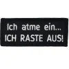 Café Viereck - Patch Ich atme ein ich raste aus