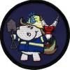 Café Viereck - Patch THW Einhorn