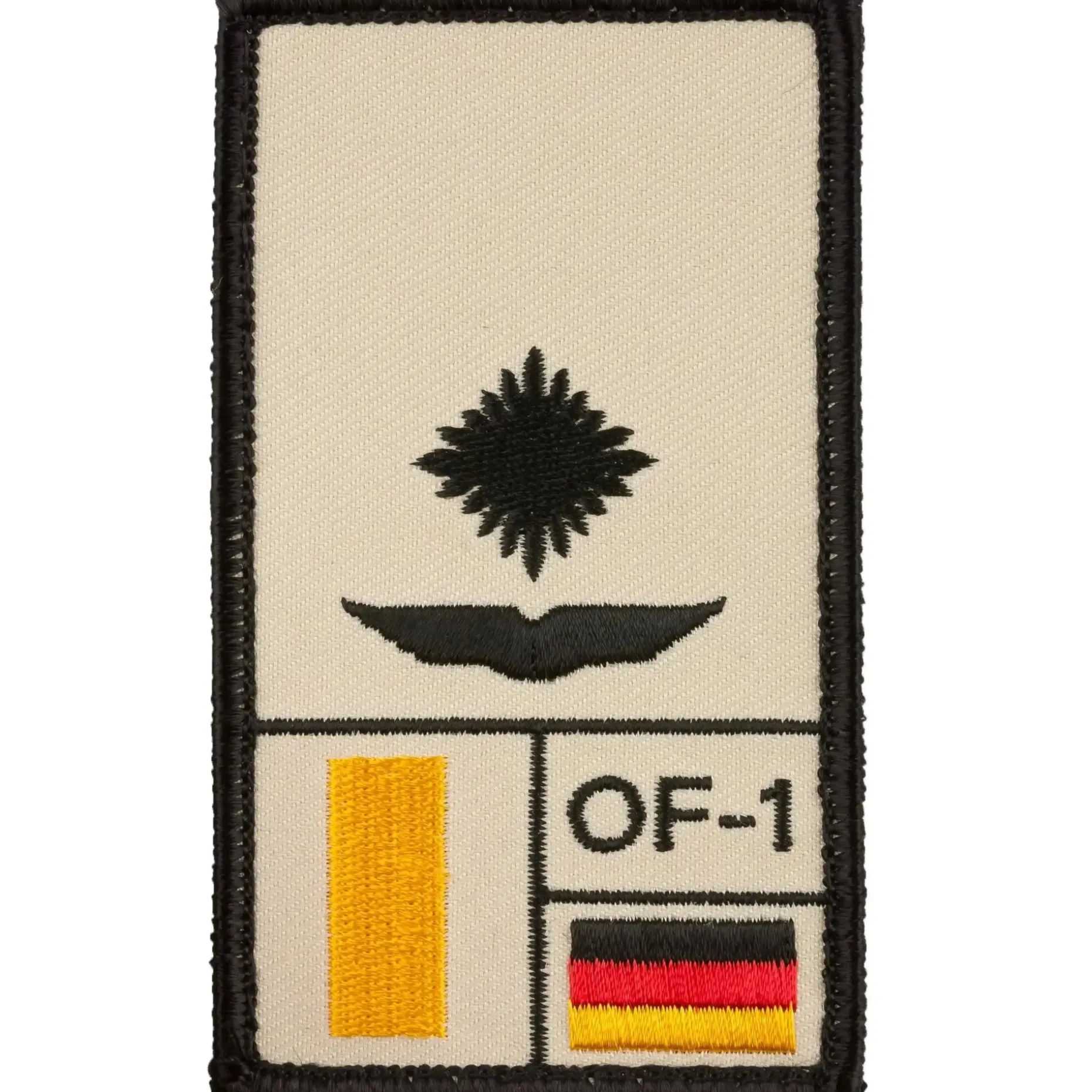 Café Viereck - Rank Patch Leutnant Luftwaffe