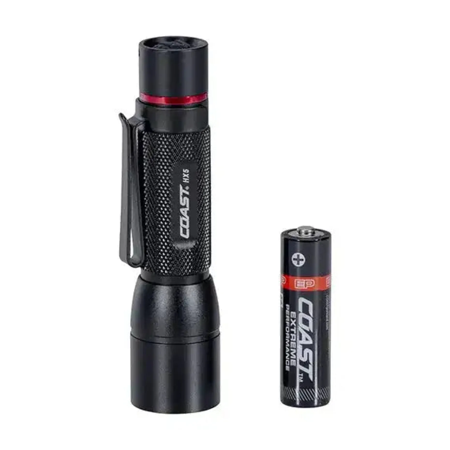 Coast - Taschenlampe HX5 410 Lumen schwarz rot