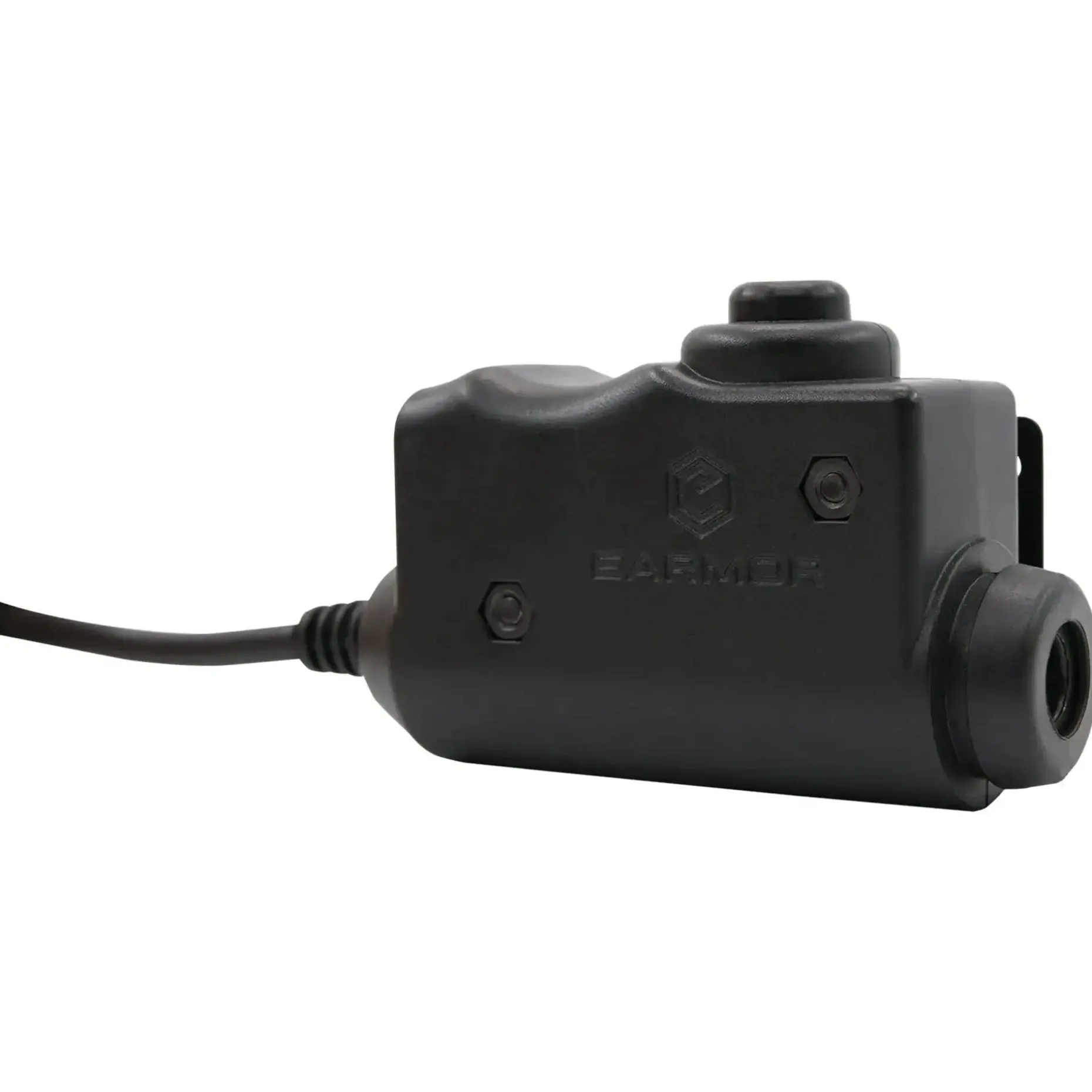 EARMOR - Tactical PTT Push To Talk für Kennwood 2-pin