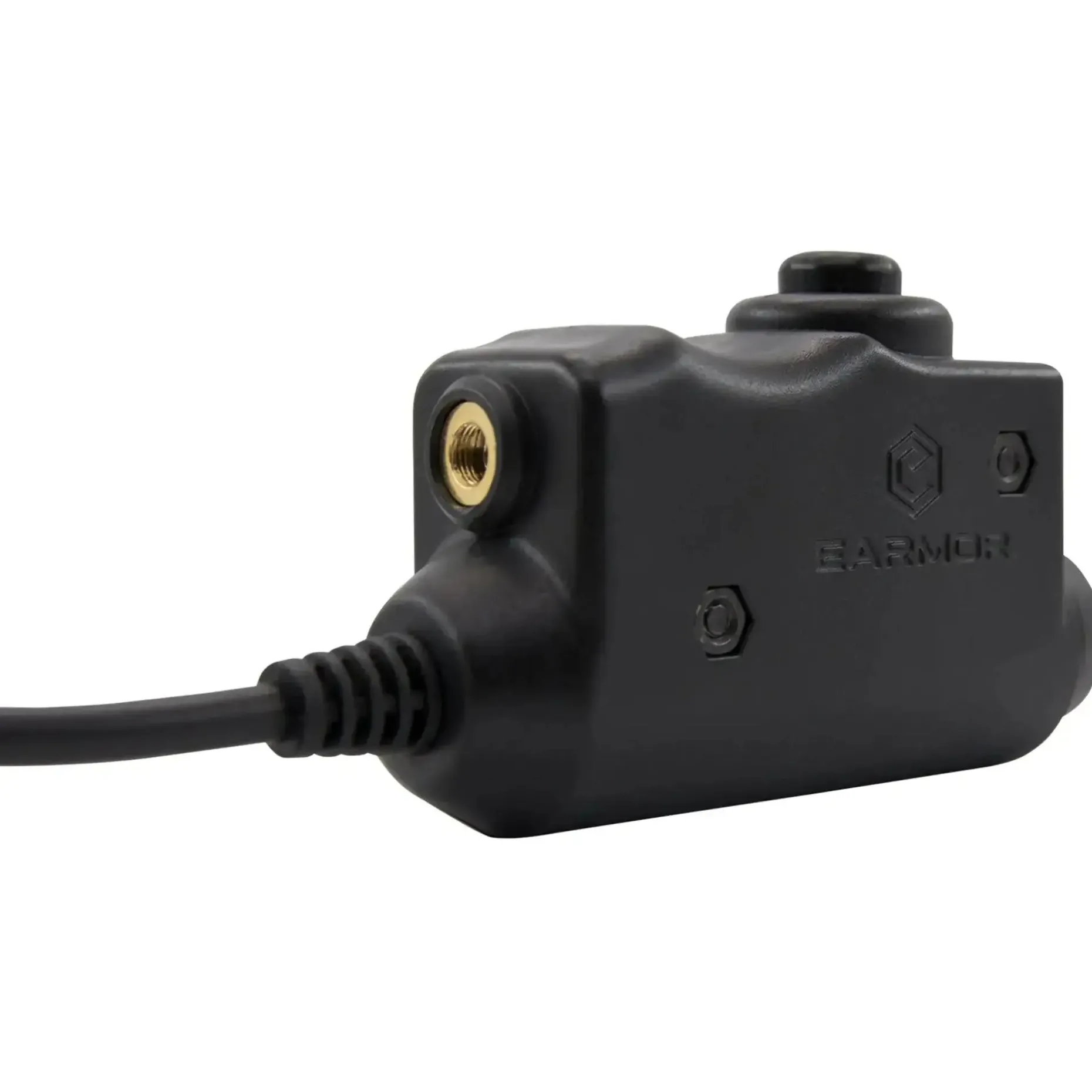 EARMOR - Tactical PTT Push To Talk für Kennwood 2-pin