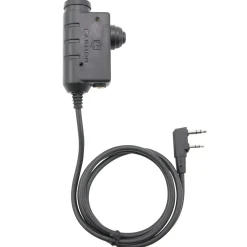 EARMOR - Tactical PTT Push To Talk für Kennwood 2-pin