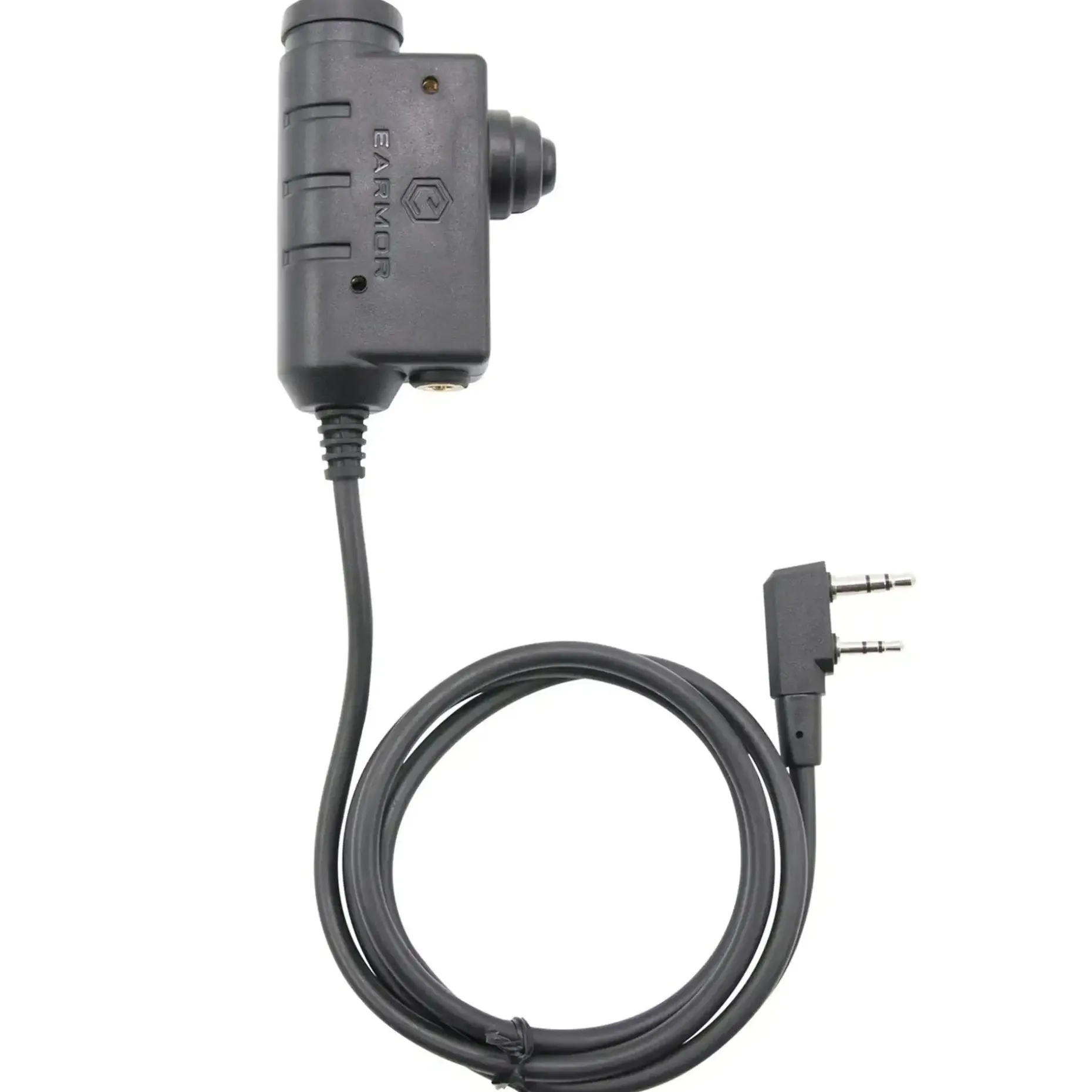 EARMOR - Tactical PTT Push To Talk für Kennwood 2-pin