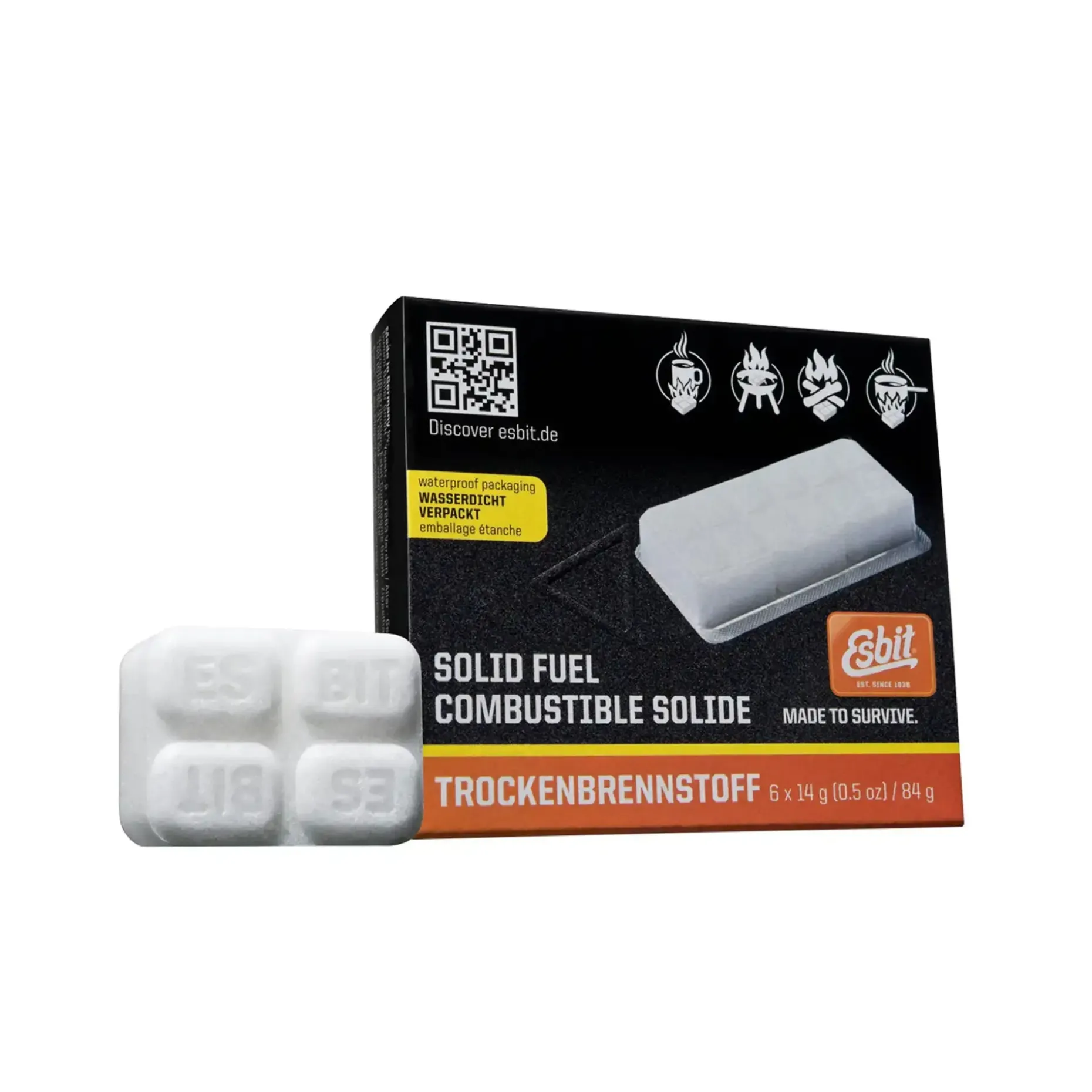 Esbit - Trockenbrennstoff-Tabletten 6 x 14 g