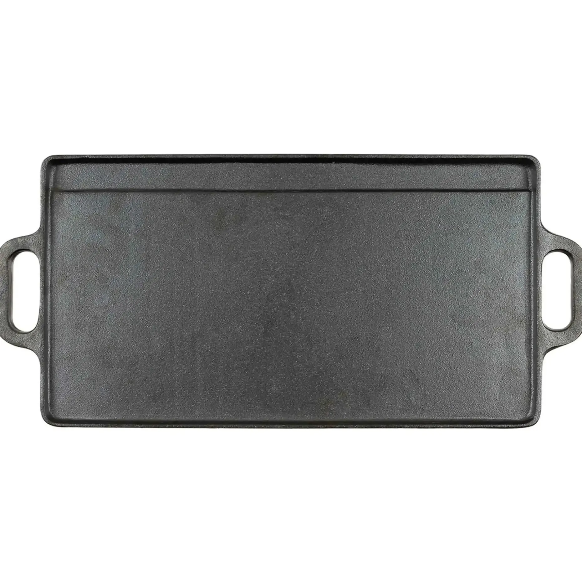 Fox Outdoor - Grillplatte Gusseisen mit Griffen