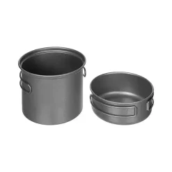 Fox Outdoor - Kochgeschirr Topf Pfanne Titan