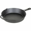 Fox Outdoor - Outdoor Bratpfanne Gusseisen mit Griff 30 cm