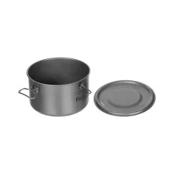 Fox Outdoor - Topf Titan groß 1.95 L mit Deckel