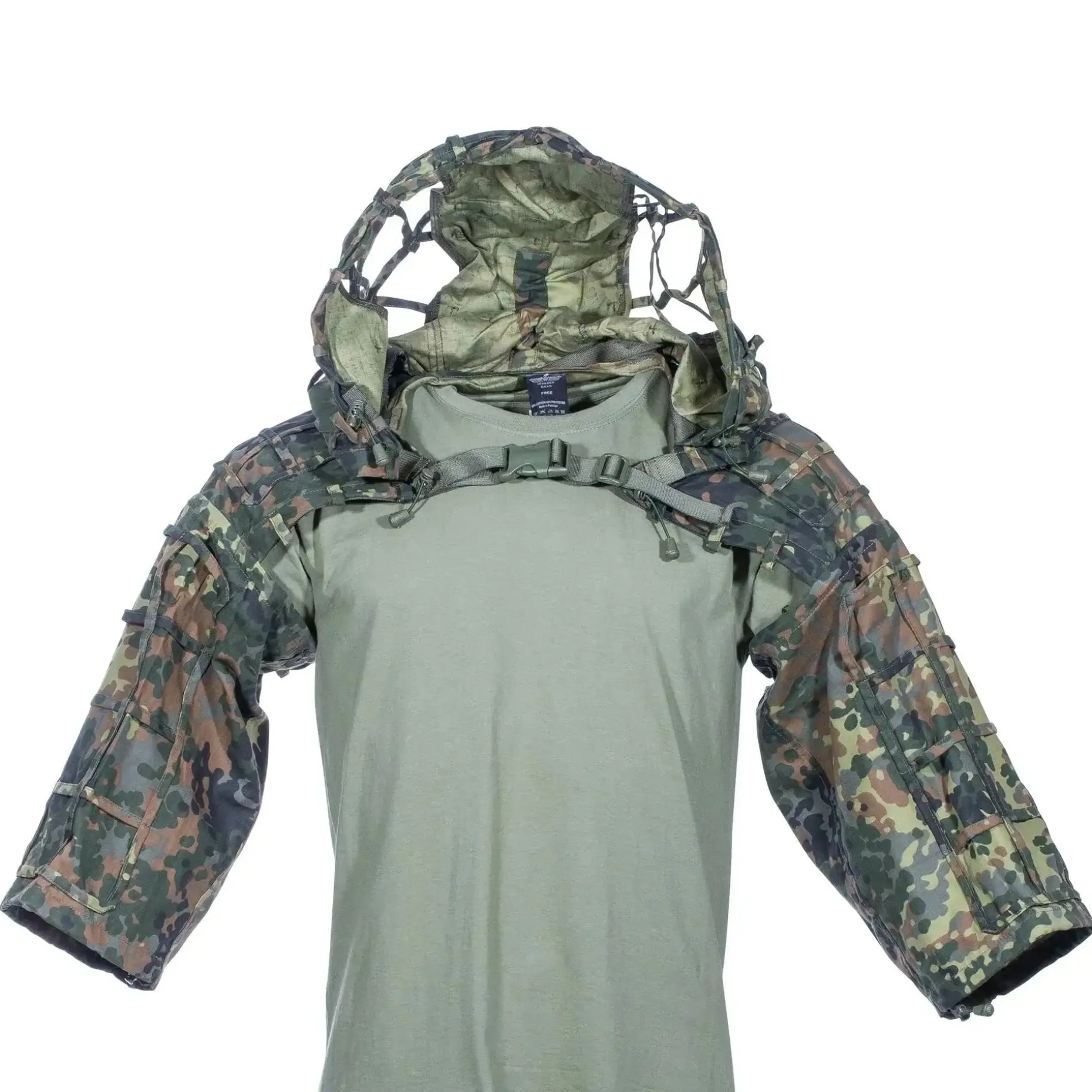 Invadergear - Invader Gear Ghillie Sniper Bolero Plain flecktarn