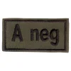 JR Emblem Co. - Abzeichen Bloodpatch A neg