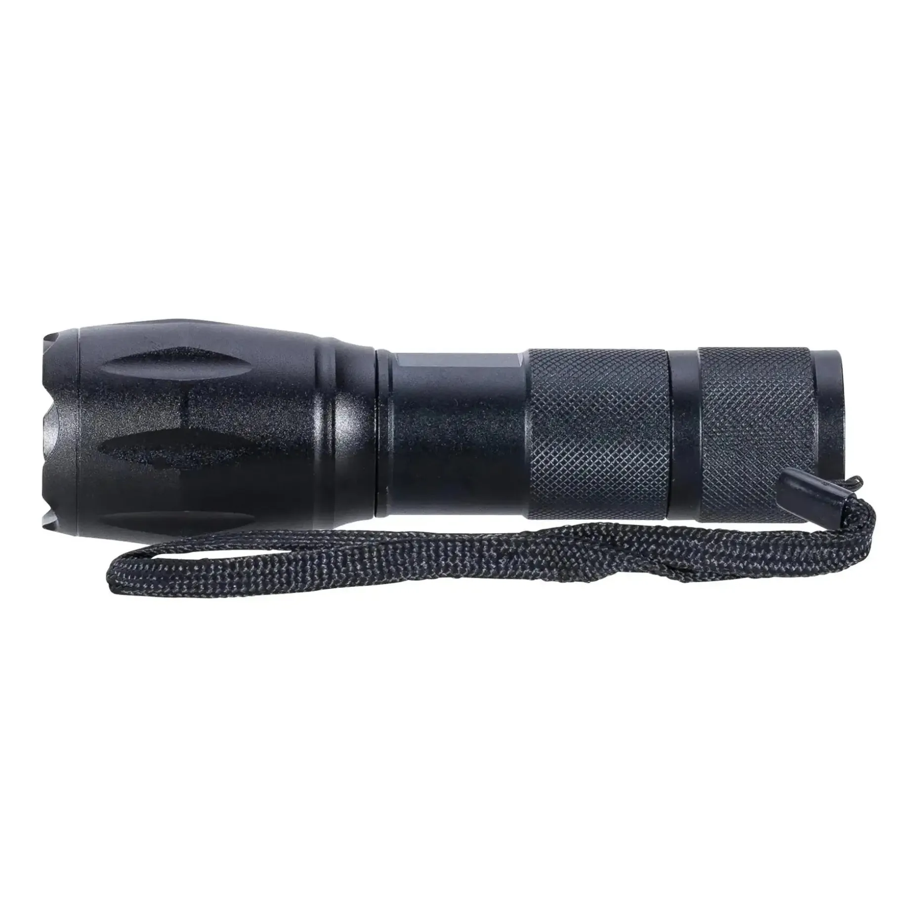 KH Security - Stablampe LED Deluxa Military Torch schwarz