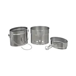 MFH - Schwed. Kochset M40 3-teilig Edelstahl