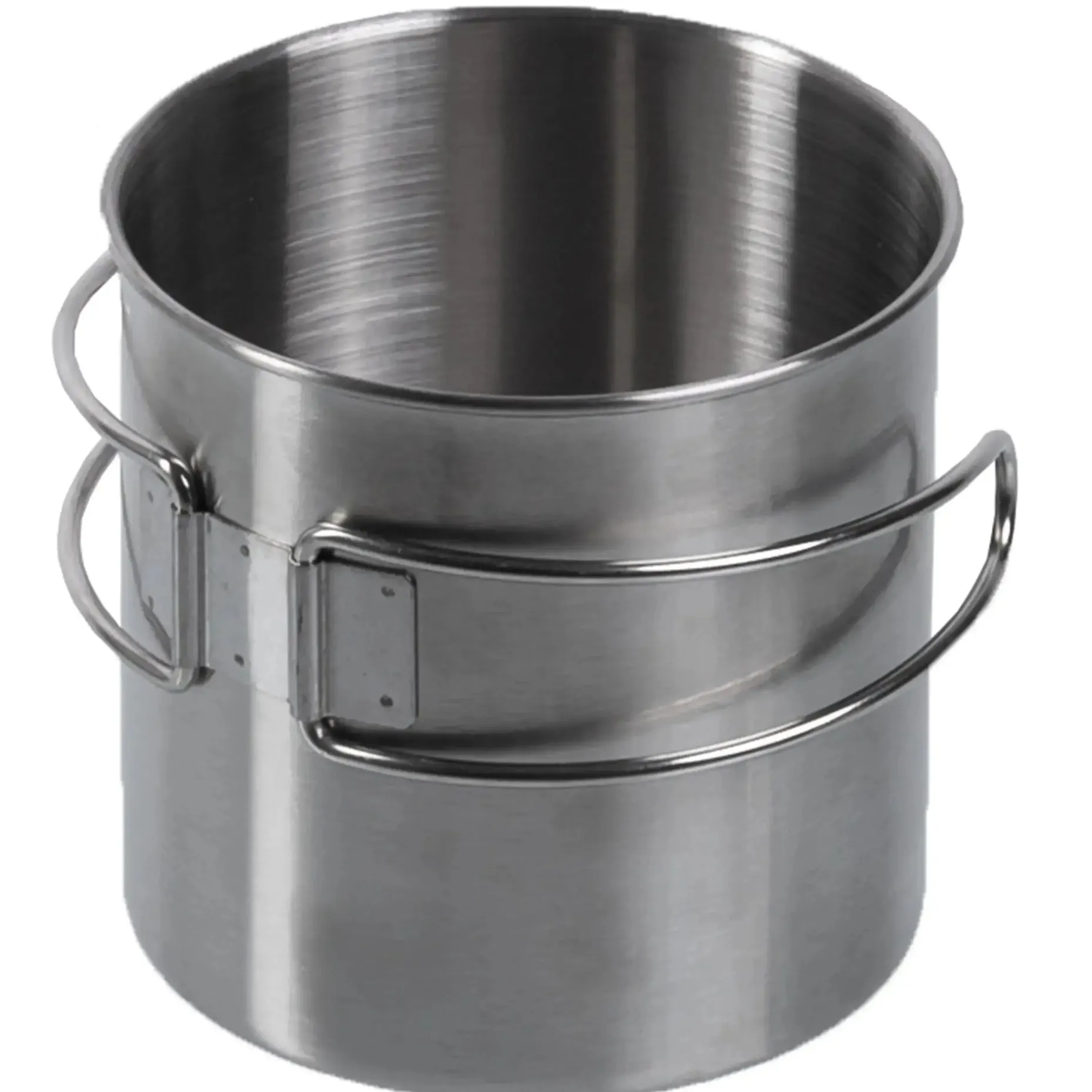 Mil-Tec - Trinkbecher Edelstahl Drahtgriffe 800 ml