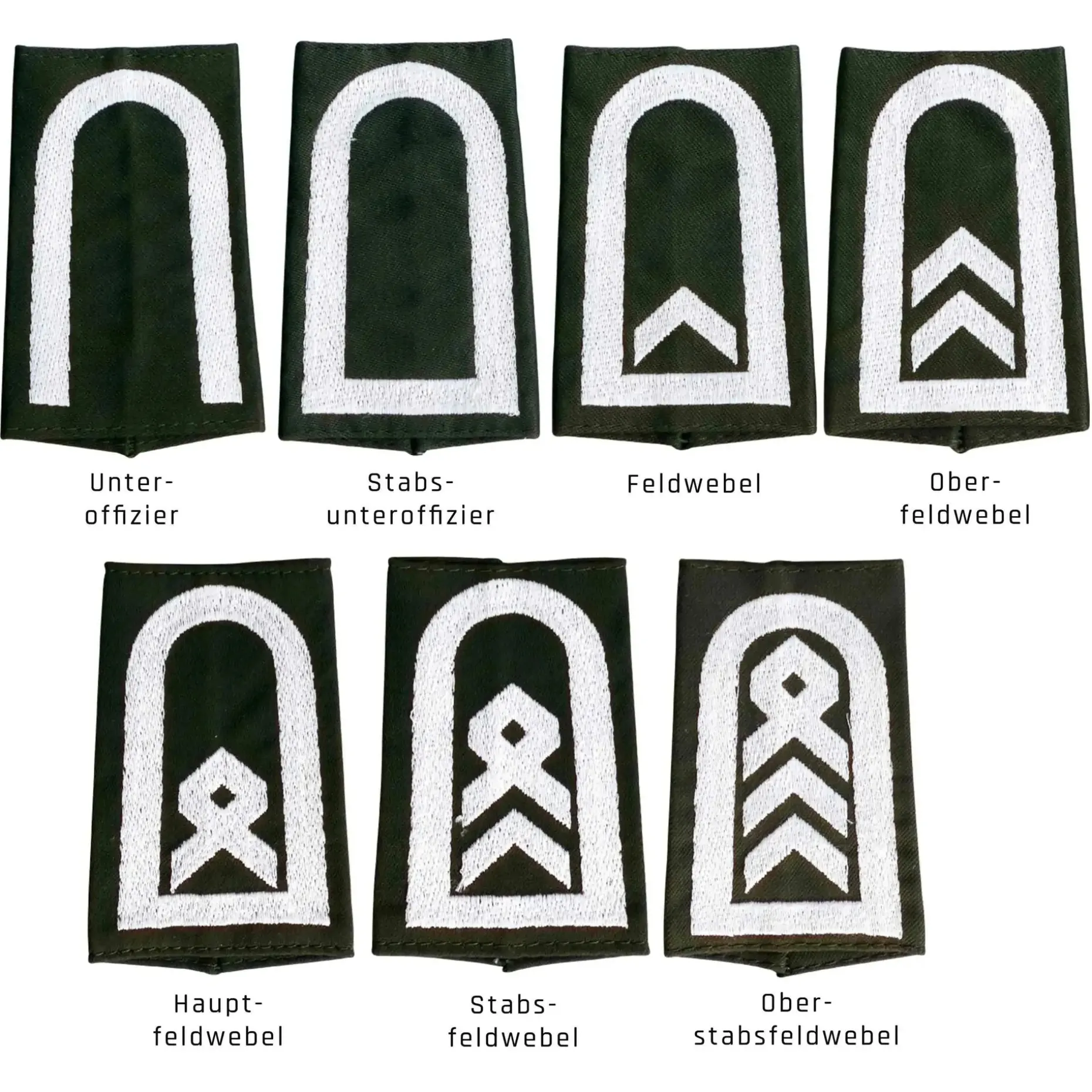 NfD - BW Rangabzeichen Heer Oliv