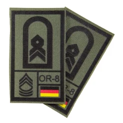 NfD - BW Rangabzeichen International bedruckt Heer Klett für KBS SK