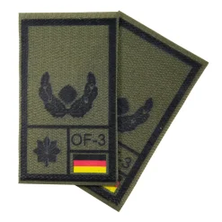 NfD - BW Rangabzeichen International bedruckt Heer Klett für KBS SK