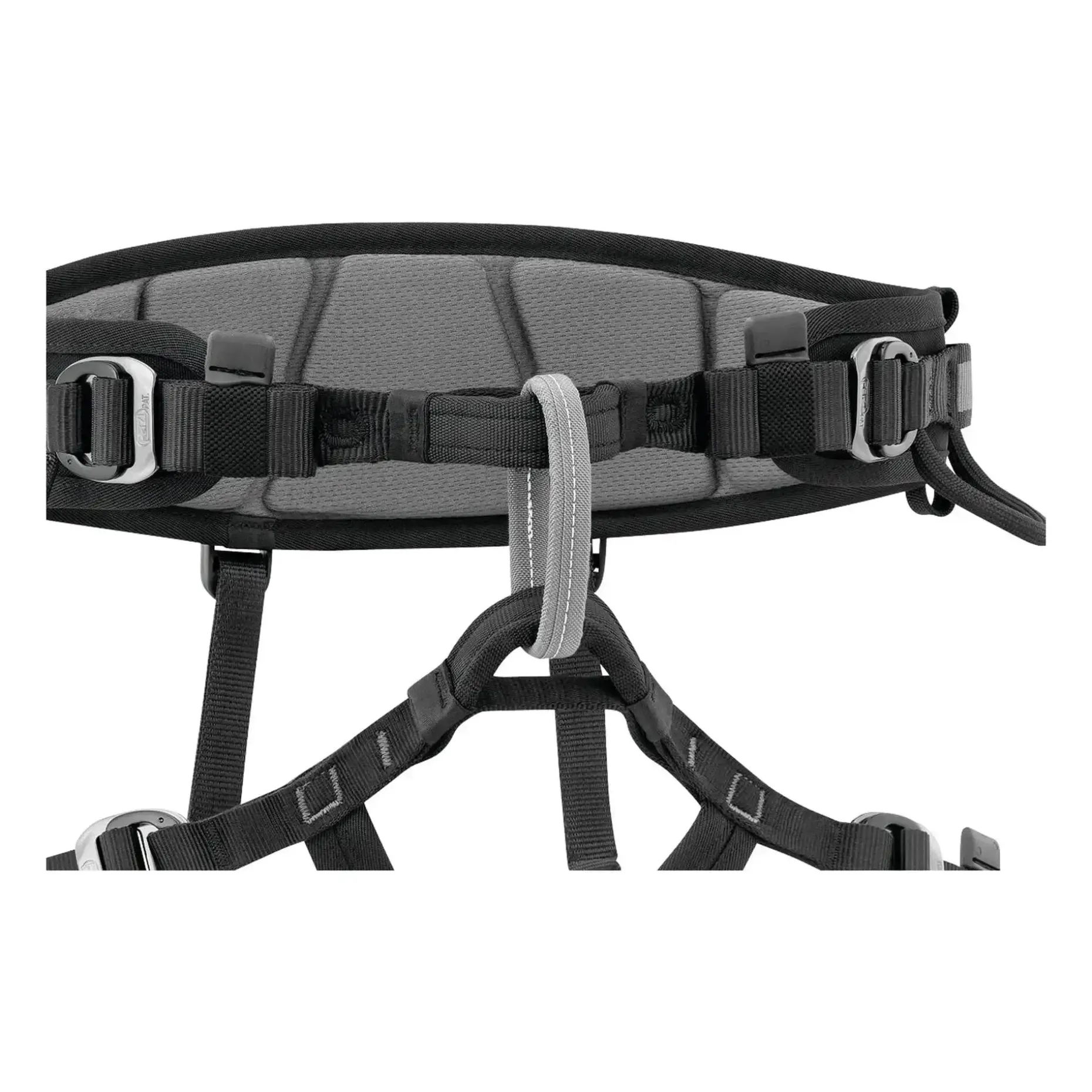 Petzl - Klettergurt Falcon Mountain schwarz grau