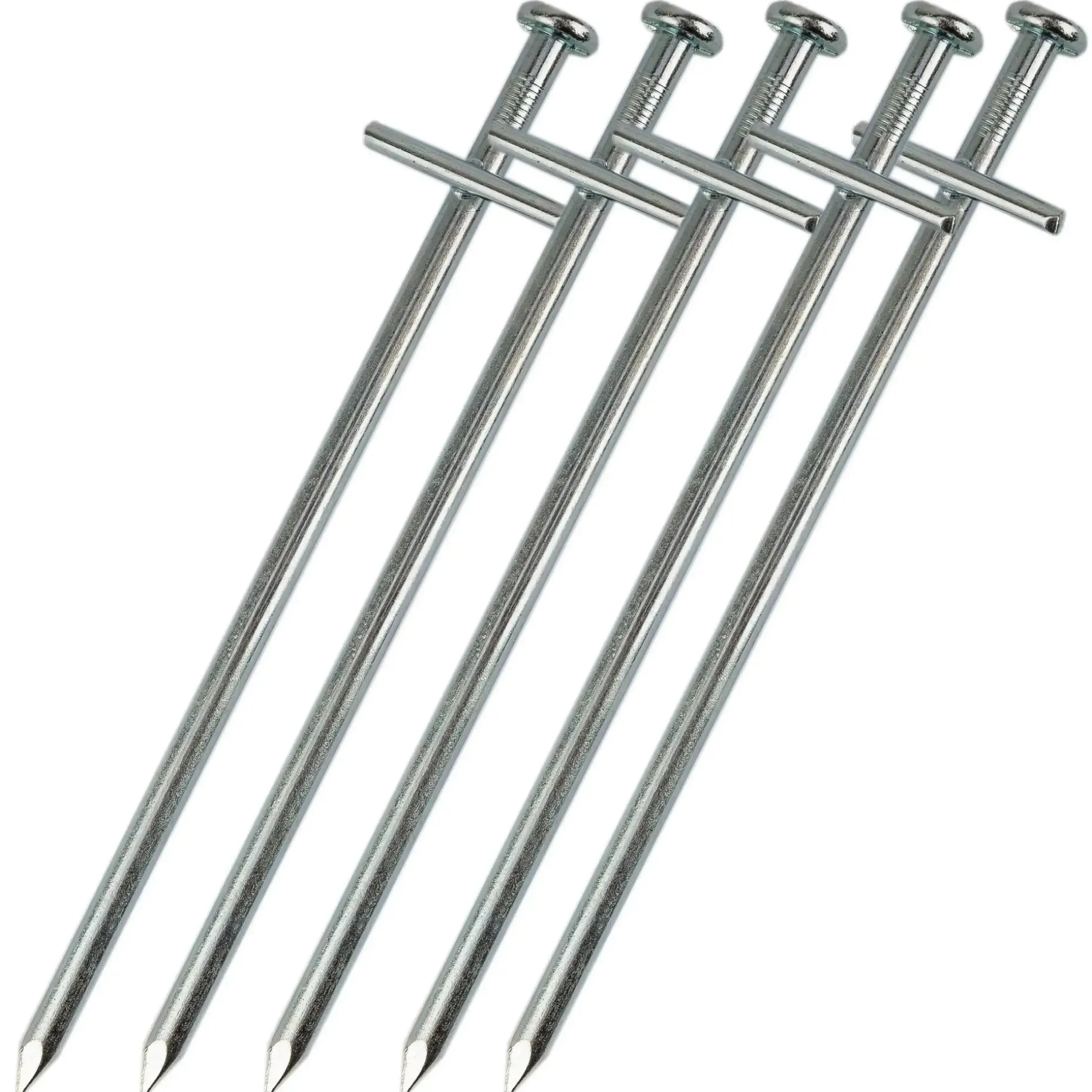 Relags - Felsnagel Rock 17 cm 5 Stück silberfarben