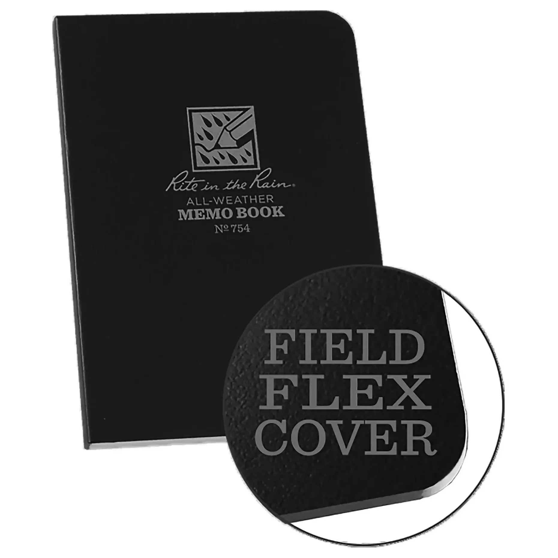 Rite in the Rain - Tactical Memo Book schwarz Nr. 754