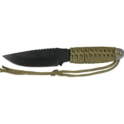 Rothco - Messer Fallschirmleine mit Feuerstarter oliv