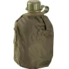 Österreichisches Bundesheer - ÖBH Feldflasche mit Becher und Hülle 1 L neuwertig