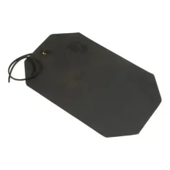 Survival Stuff - Lederunterlage Balg schwarz