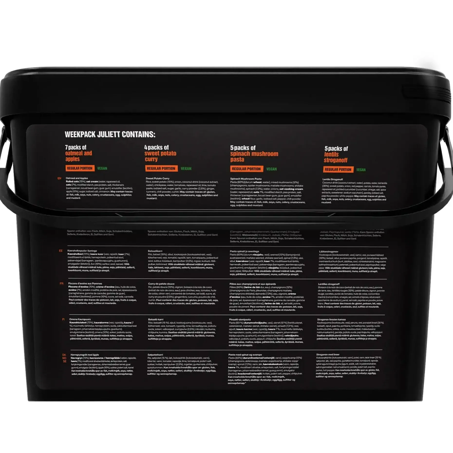 Tactical Foodpack - Wochenration Weekpack Juliett