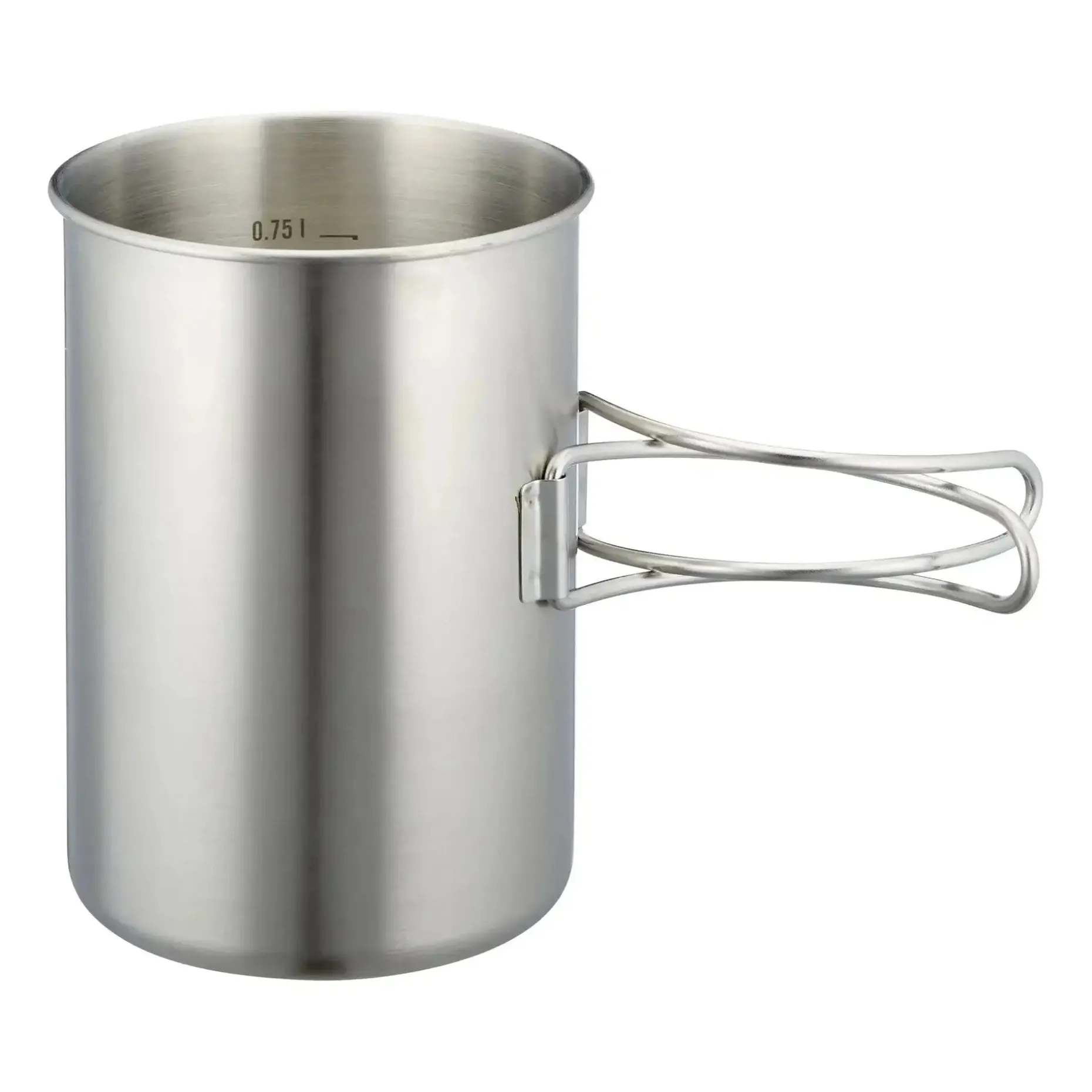 Tatonka - Becher mit Griff 850 ml silberfarben