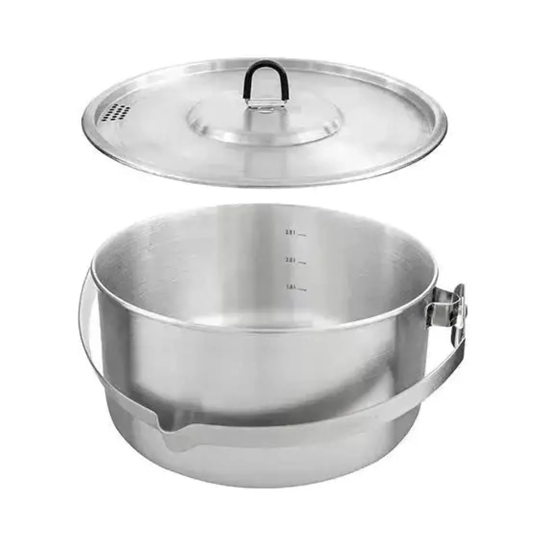Tatonka - Topf Kettle II 4.0 L silberfarben