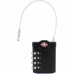 TSA - Gepäckschloss Stahlseil Zahlencode