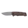 Walther - Taschenmesser BWK 2 Blue Wood Knife silberfarben braun