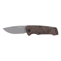 Walther - Taschenmesser BWK 2 Blue Wood Knife silberfarben braun